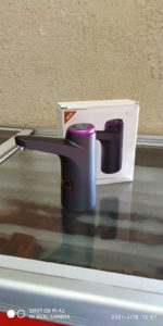 Bomba automática recarregável para galão de água Quality Life – R$94,99