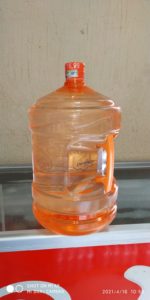 Água mineral Bonafont 20 litros – R$20,00